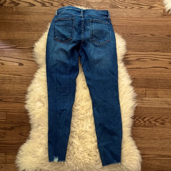 Skinny ripped blue jeans never worn - Picture 2 of 2